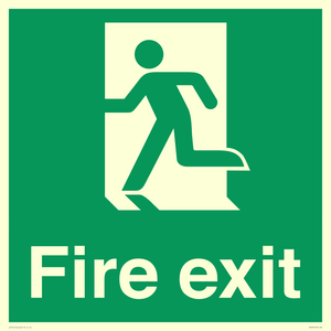 Final fire exit